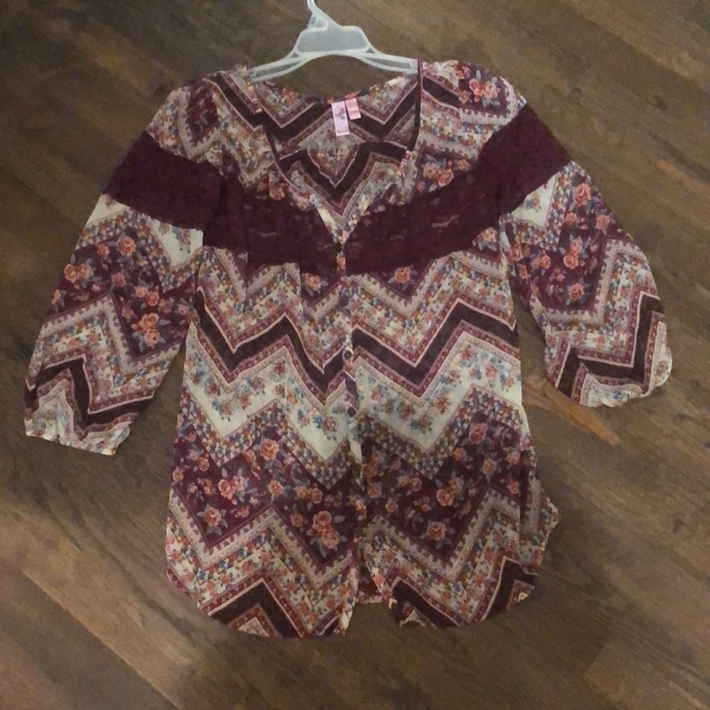 3:4 length blouse